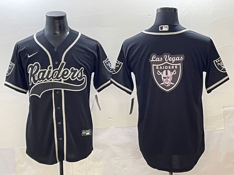 Men 2025 Oakland Raiders Blank Black Joint Name Nike Limited NFL Jersey style 29->oakland raiders->NFL Jersey